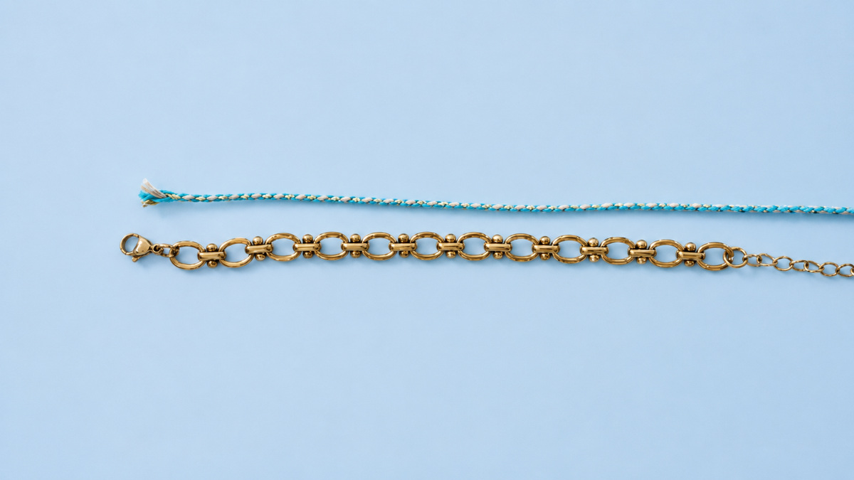 Charm bracelet with cord : Step 1 Charm bracelet with cord : Step 1