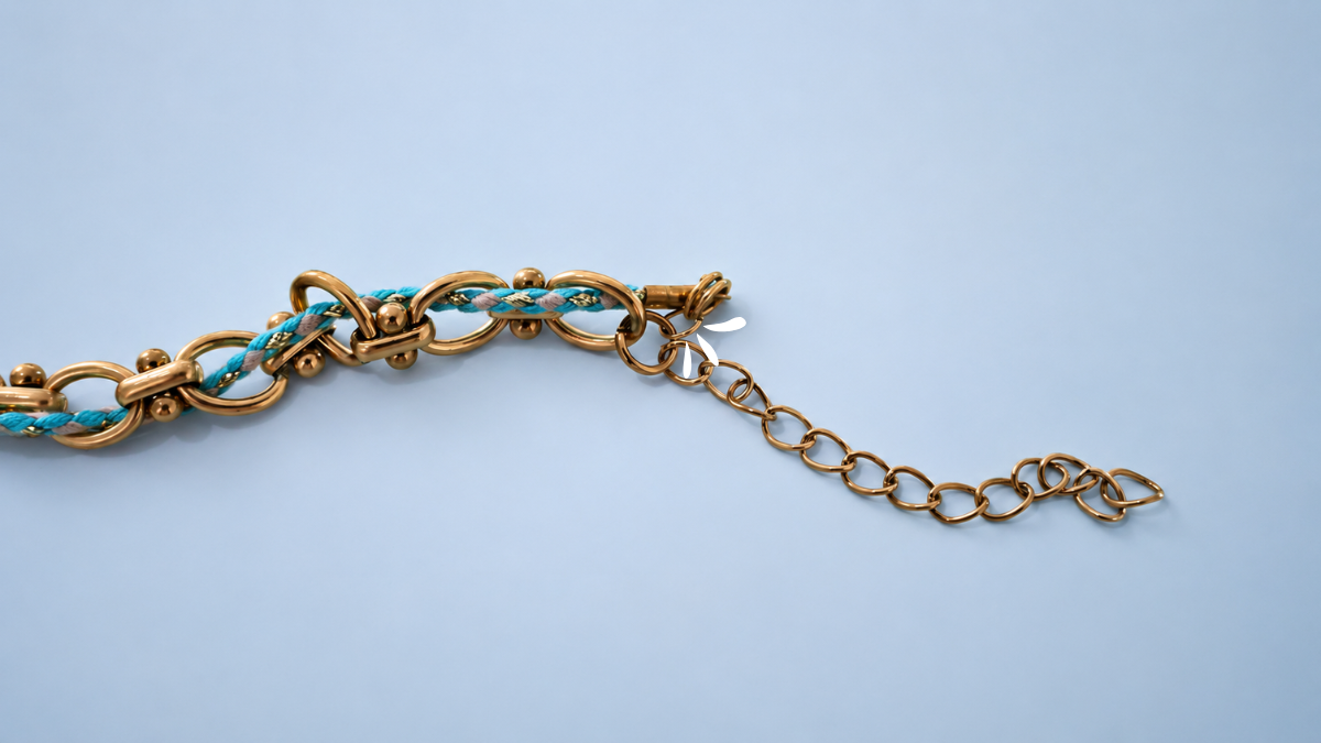 Charm bracelet with cord : Step 5 Charm bracelet with cord : Step 5
