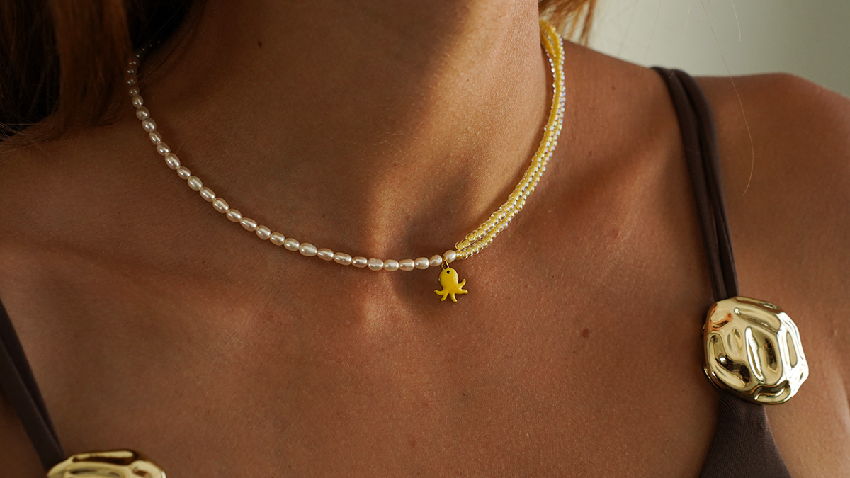 Miyuki Bead and Freshwater Pearl Necklace — Easy DIY Jewelry Tutorial