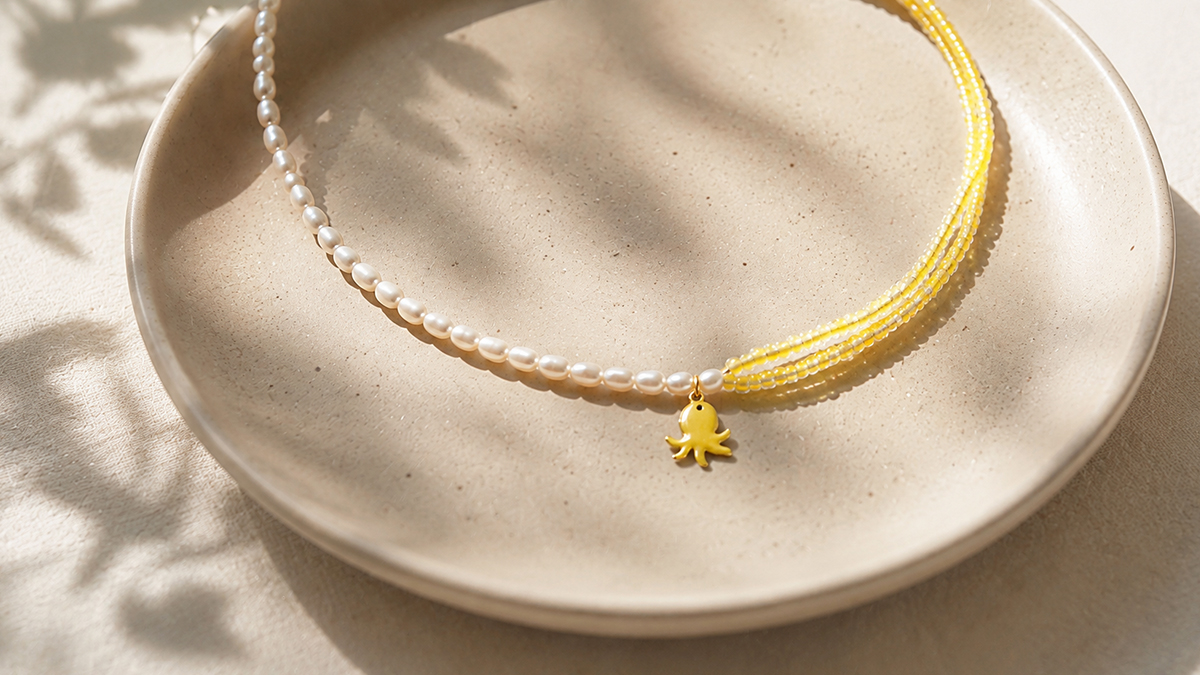 Schema Miyuki Bead and Freshwater Pearl Necklace — Easy DIY Jewelry Tutorial Schema Miyuki Bead and Freshwater Pearl Necklace — Easy DIY Jewelry Tutorial