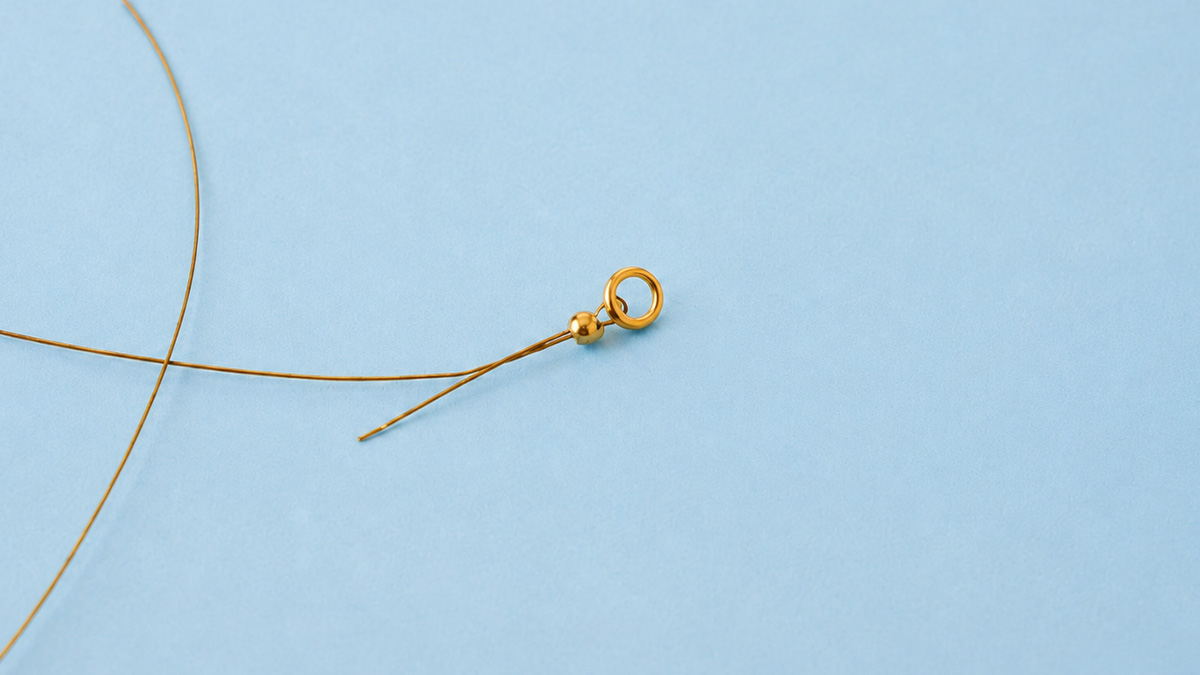Turquoise Miyuki Seed Bead Necklace : Step 1