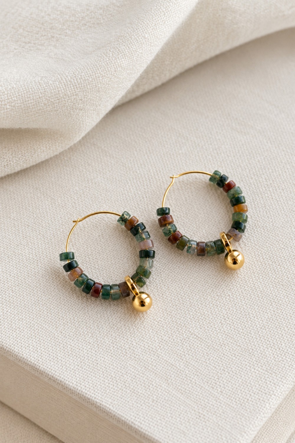 Schema Tutorial: Gemstone Hoop Earrings Schema Tutorial: Gemstone Hoop Earrings