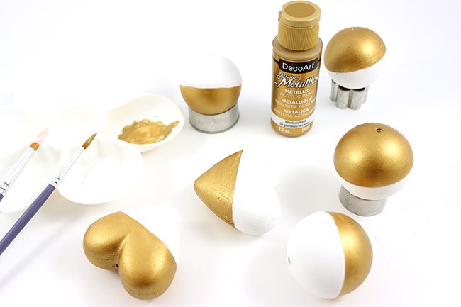 DIY Christmas balls to make yourself in Scultoline : Step 6