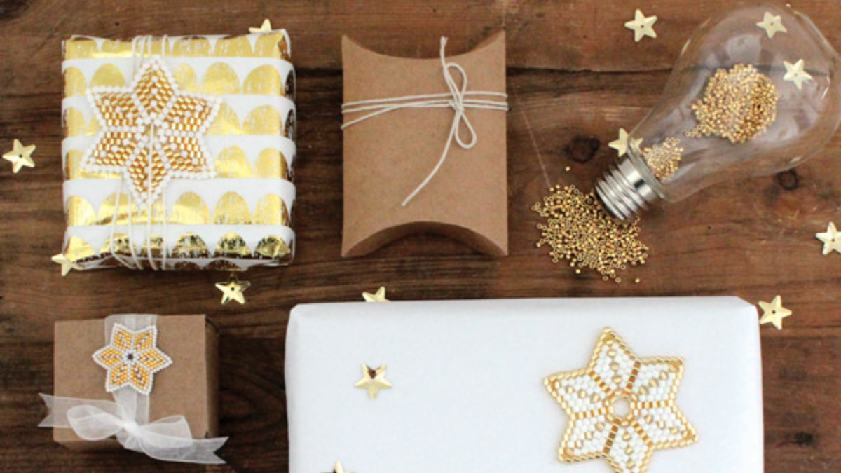 Schema  DIY Japanese Star In Circular Peyote Weaving Miyuki Delicas Beads