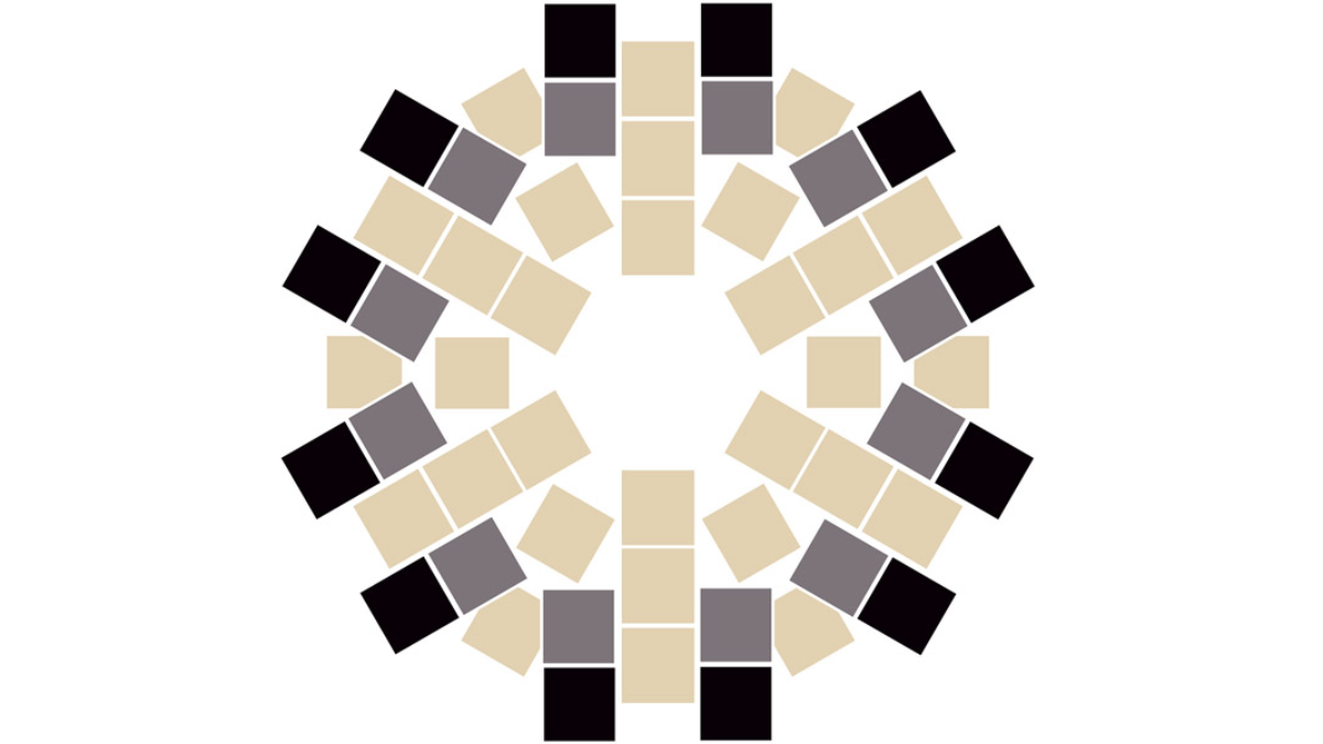 DIY Japanese weaving star Peyote circular beads Miyuki Delicas : Step 6