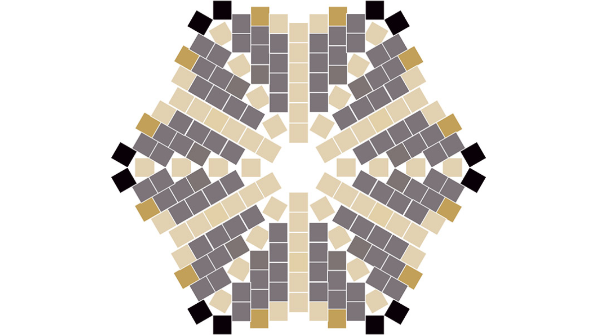 DIY Japanese weaving star Peyote circular beads Miyuki Delicas : Step 10