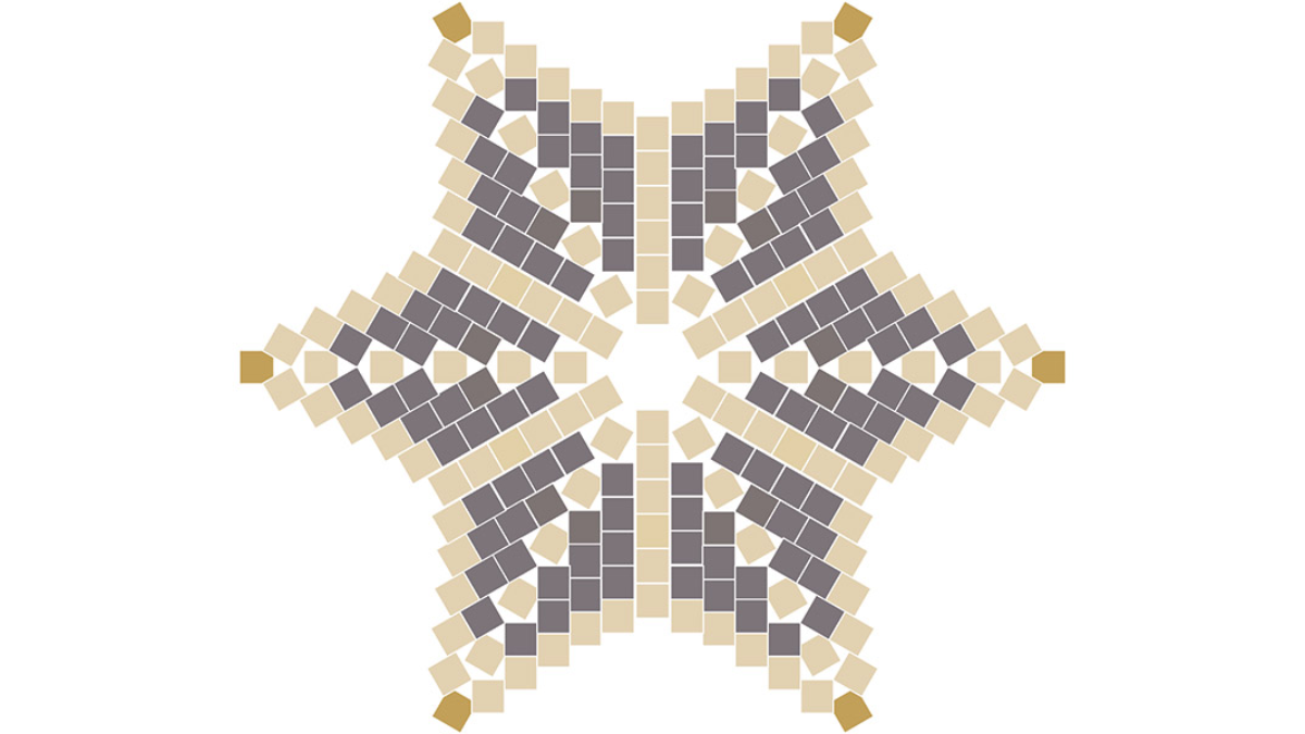 DIY Japanese weaving star Peyote circular beads Miyuki Delicas : Step 12