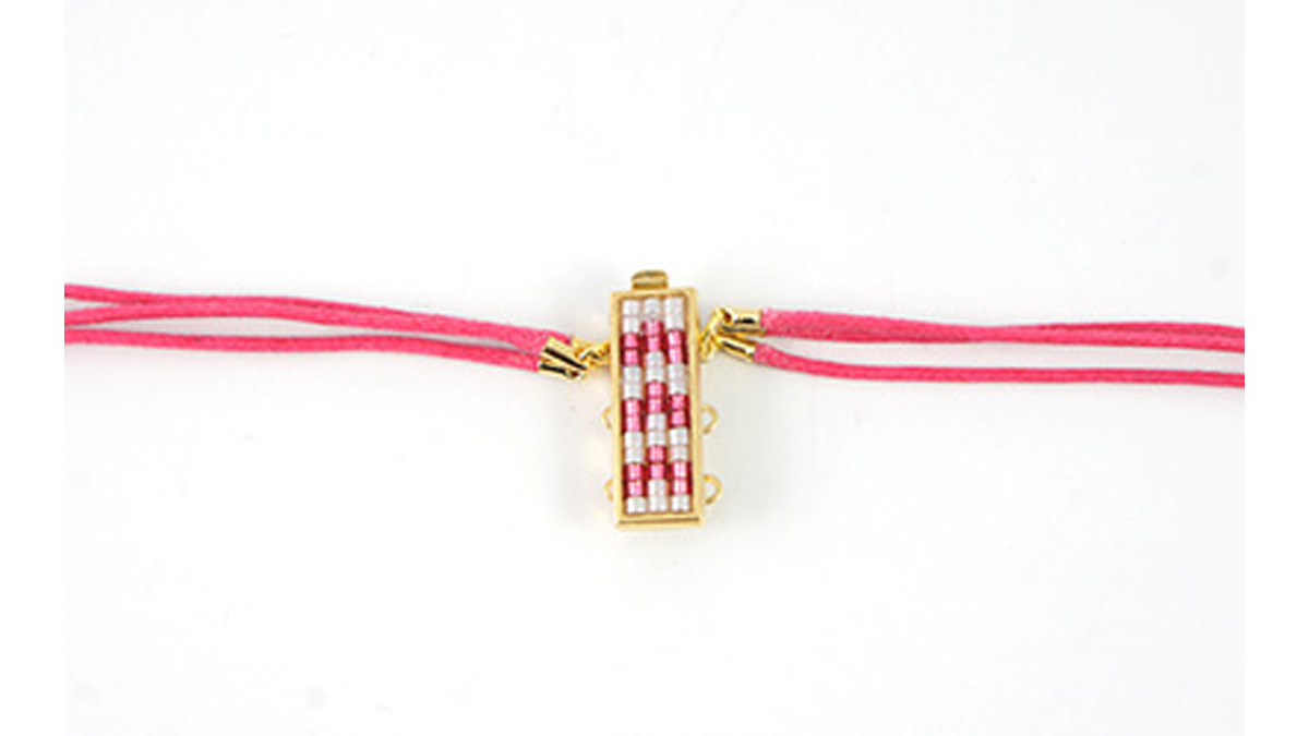 Necklace Multirangs PureCrystal Pendant : Step 4 Necklace Multirangs PureCrystal Pendant : Step 4
