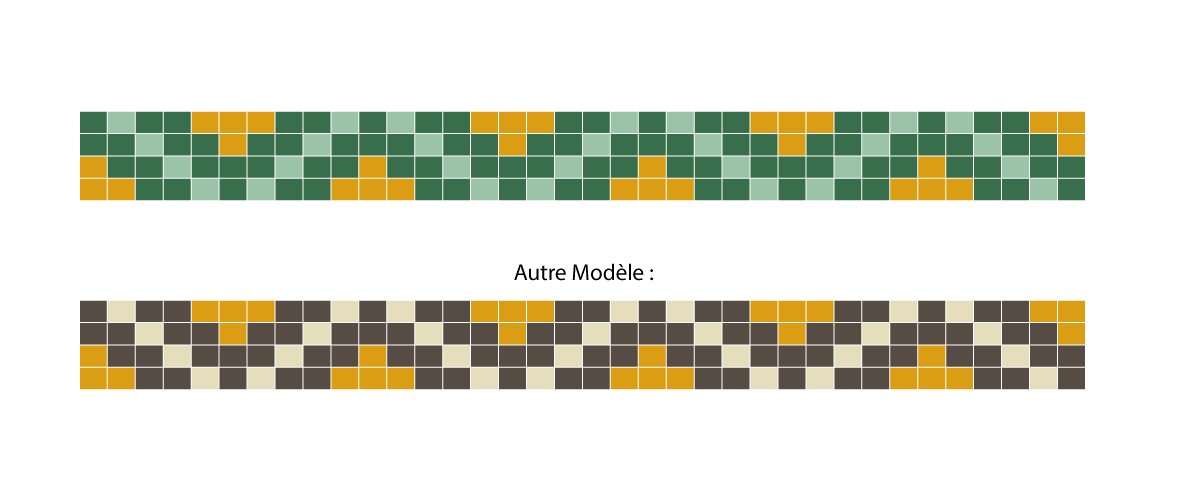 Schema  Miyuki delicas woven bracelet with golden sequins