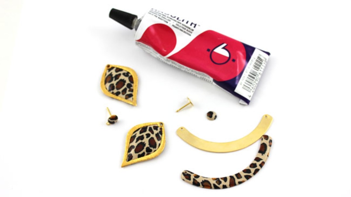 Fimo leopard duck jewelry set : Step 14 Fimo leopard duck jewelry set : Step 14