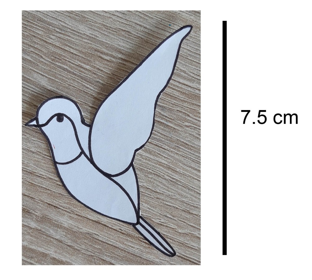 Schema  DIY Gold embroidery bird brooch with cannetille and jaseron by Dame Moustache